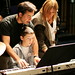 GMF tutor Jason Rebello with Wakefield music students