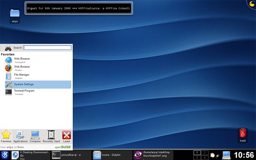 KDE 4.0 on OpenSUSE 10.2