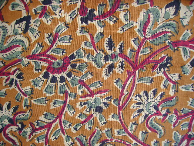 indian pattern fabric 100% cotton