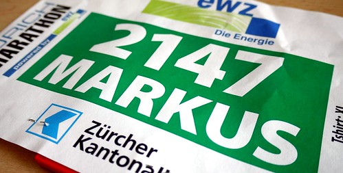 Startnummer Zürich Marathon