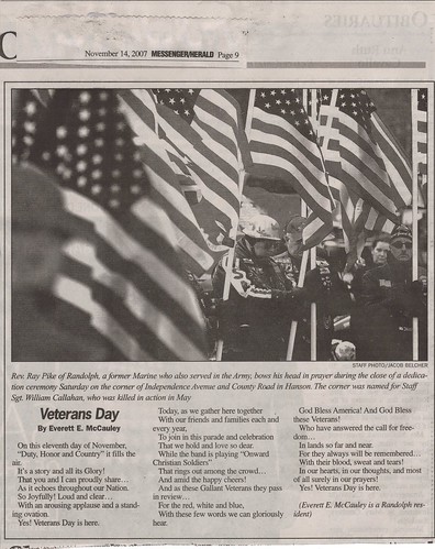 poems for veterans. Short Veterans Day Poems