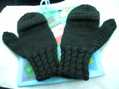 flip top mittens for Boss Lady