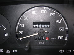 The mighty Uno hits 250,001km