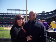 me, jesse, and the foul pole at coors field