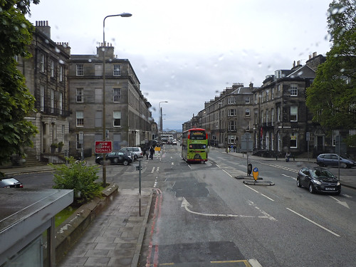 View from an Edinburgh Bus