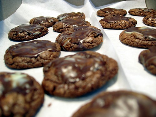 chocolate mint cookies!