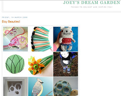 Joey's Dream Garden blog reference