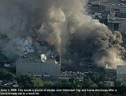 Universal Studios gran incendio