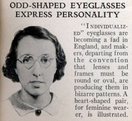 Odd-Shaped Glasses