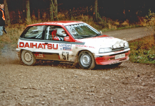 First thought on the rear engined rally car was Darrian T9