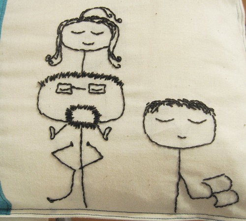 Pillow for mother's day (detail)