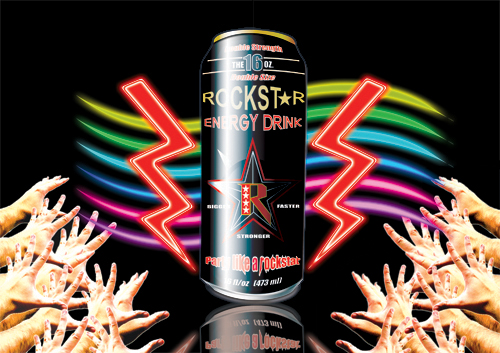 rockstar energy logo. the rockstar energy drink