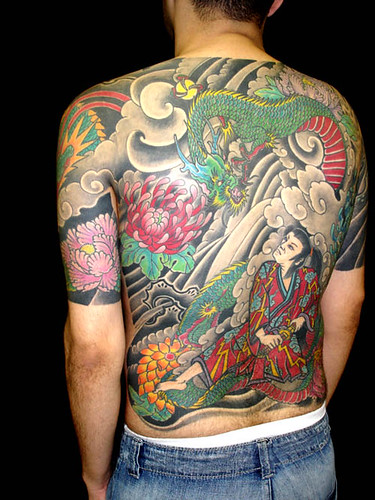Samurai e Drago Osmar Tattoo Tags tattoo samurai oriental tatuagem drago