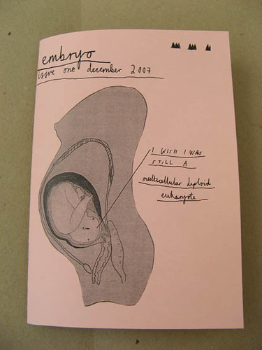 embryo magazine cover, tom's