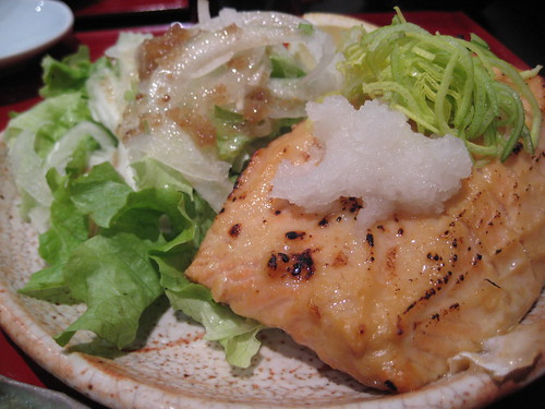 saumon grillé avec miso