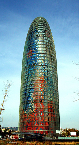 Agbar Tower, Barcelona (3) by Klaus Dolle - Photography.