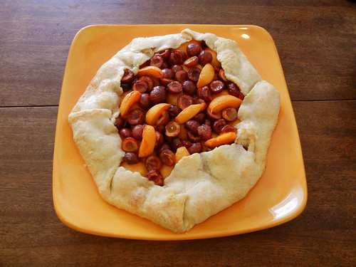 Apricot and Cherry Galette _ 3034