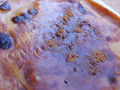 Cratère d'Apple Custard Pudding