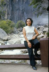 Tina in Yosemite. (08/1971)