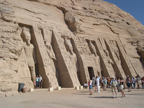 Temple of Hathor and Nefertari ©  upyernoz