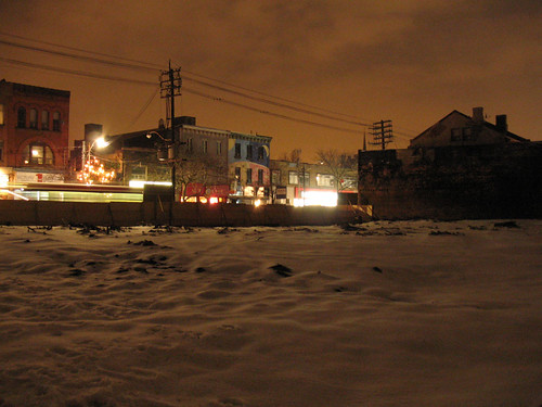 Queen Street Fire Site, March 13, 2008 (1)