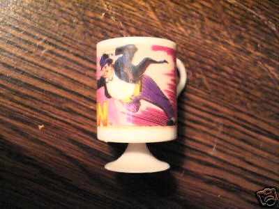 One view of Penguin mini cup from vending machine 1979