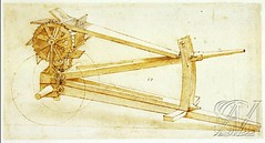 F16r-Codex Atlanticus- Maquina de fuego ocho cañones-Biblioteca Ambrosiana