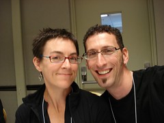 Andrea and Mark at the Kidlit Conference