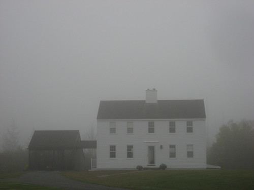 Foggy Colonial, North Castine