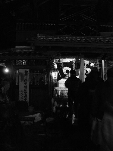 Visit to a shrine on New Year's Day