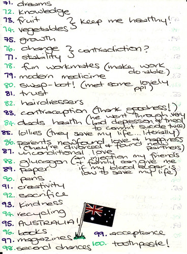 100 Things I'm Grateful for - Page 4