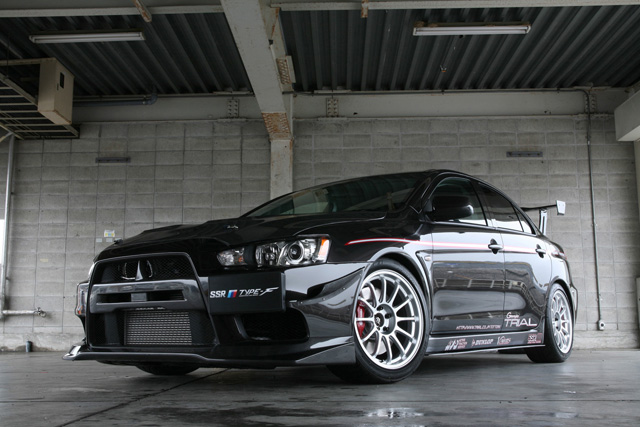 Trial Tottori has been busy building this new Mitsubishi Evo X It has a new