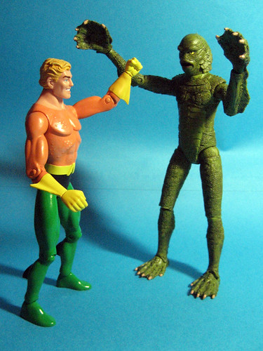 Aquaman and Creature from the Black Lagoon