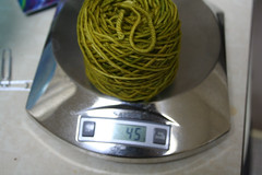 Yarn After First Sleeve 120907