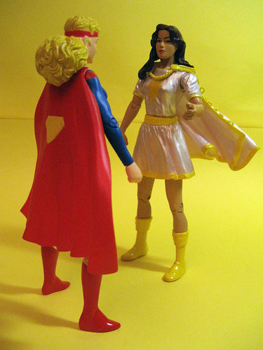 Supergirl and Mary Marvel