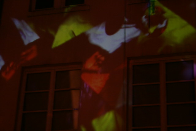 E.T. in Colorful lumière projection