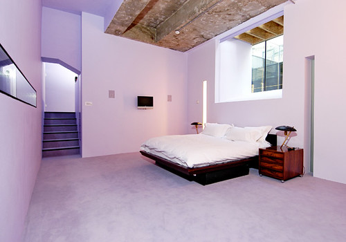 Elegant Minimalist Interior in Bed Room