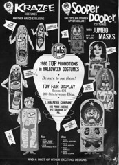1960 Halco Halloween Costume ad
