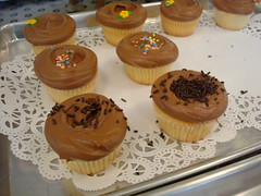 Cupcakes at the New Uptown Magnolia Bakery