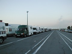 Dunkerque, Nolfolkline queue, France 2006