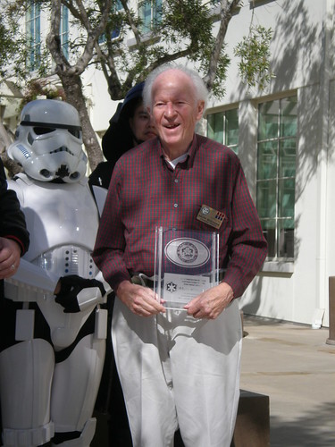 Today, legendary Star Wars concept artist Ralph McQuarrie was presented 