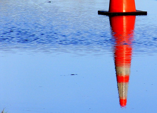 Floating Traffic Cone