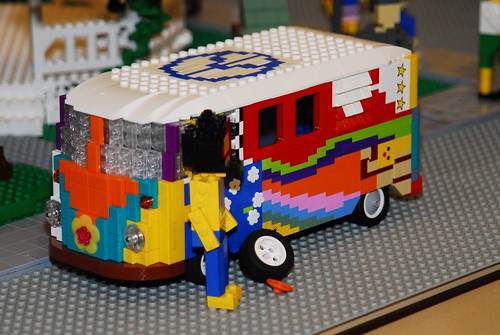Lego VW hippie Micro Bus