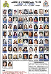The most recent poster from Vancouver's Missing Women Taskforce was released in 2007.