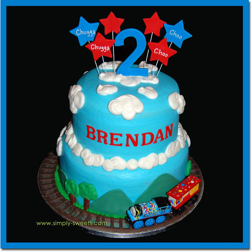 Brendan's Second Birthday Cake