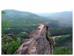 View from top of Tors Trail - Chena River State Recreation Area Fairbanks - CLICK TO ENLARGE