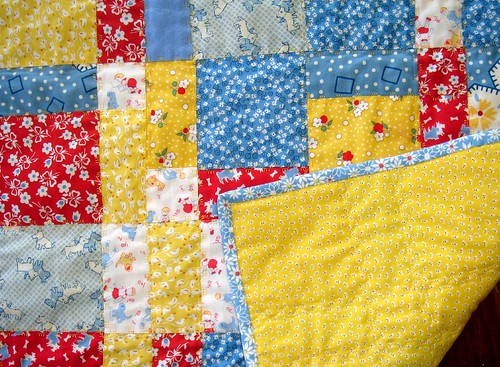 Child Quilt with Backside and Binding