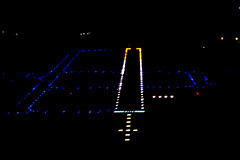 KCOE runway lights