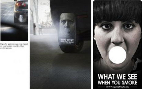 quit smoking sticker for cars