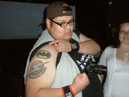 the First Iron Man of Gaming Champion Mike Dodd, ScrewAttack Tattoo Guy